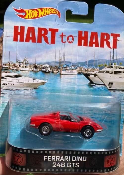 Hot Wheels Retro. Ferrari Hart to Hart