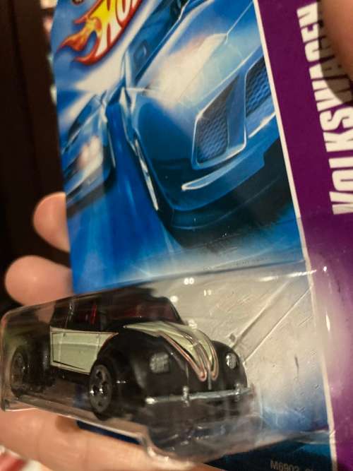 Hot wheels Volkswagen Beetle long card