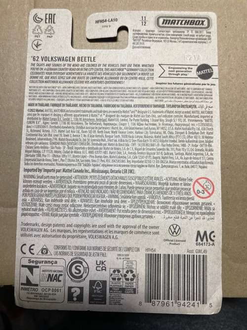 Matchbox Volkswagen Beetle