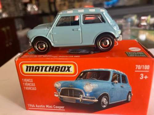 Matchbox power grabs Mini Cooper boxed
