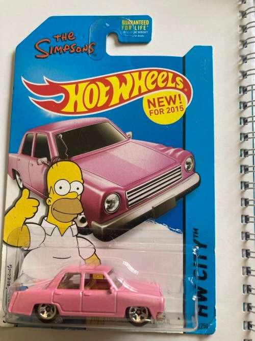Hot wheels Simpson pink