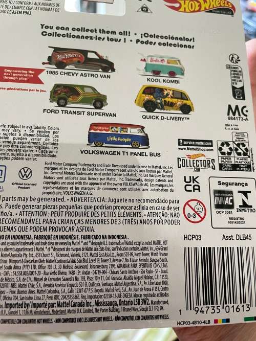 Hot Wheels Barbie kool kombi