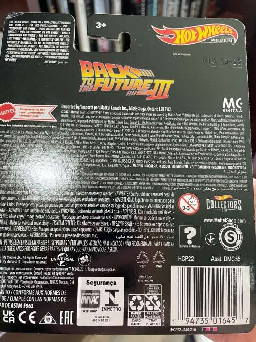 Hot Wheels Back to the future 3