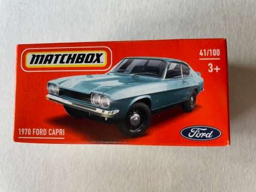 Matchbox Ford Capri 1970. Boxed