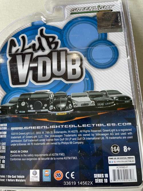 Greenlight Volkswagen Beetle police