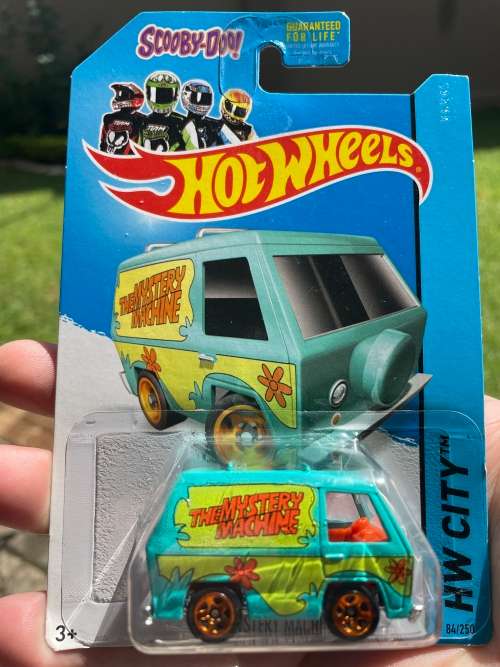 Hot wheels Scooby Doo long  card
