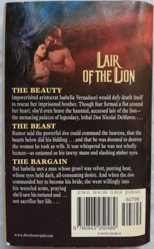 Lair of the Lion- Christine Feehan