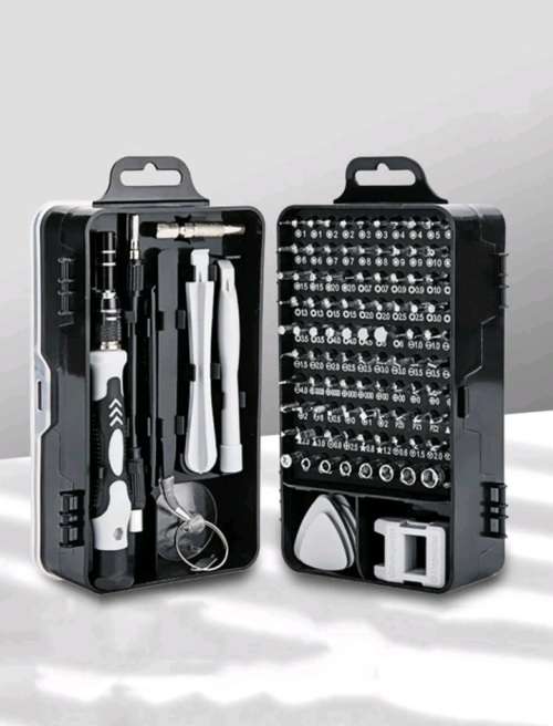 All in 1 Stainless Steel Compact Tool Kit - 115 pc