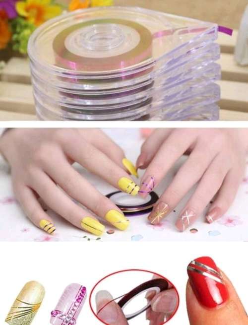 Nail Lamp Set, 45pcs Plastic Multicolor Nail Kit For Nail Salon,UV LED Light for Gel Nails
