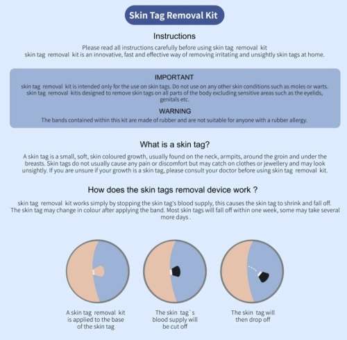 Skin Tag Remover Kit - THAT WORKS!