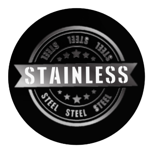 Stud Heart Earrings - Stainless Steel