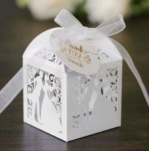 Wedding Thank You Gift Boxes - 50`s (Small)
