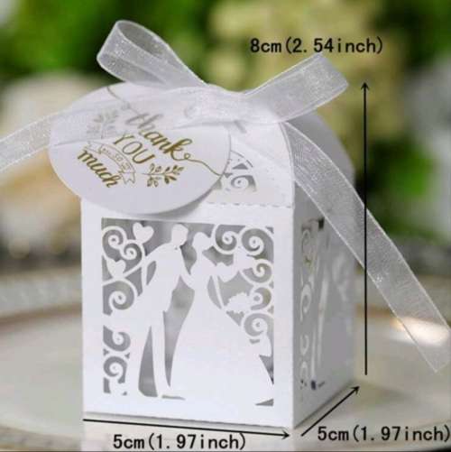 Wedding Thank You Gift Boxes - 50`s (Small)