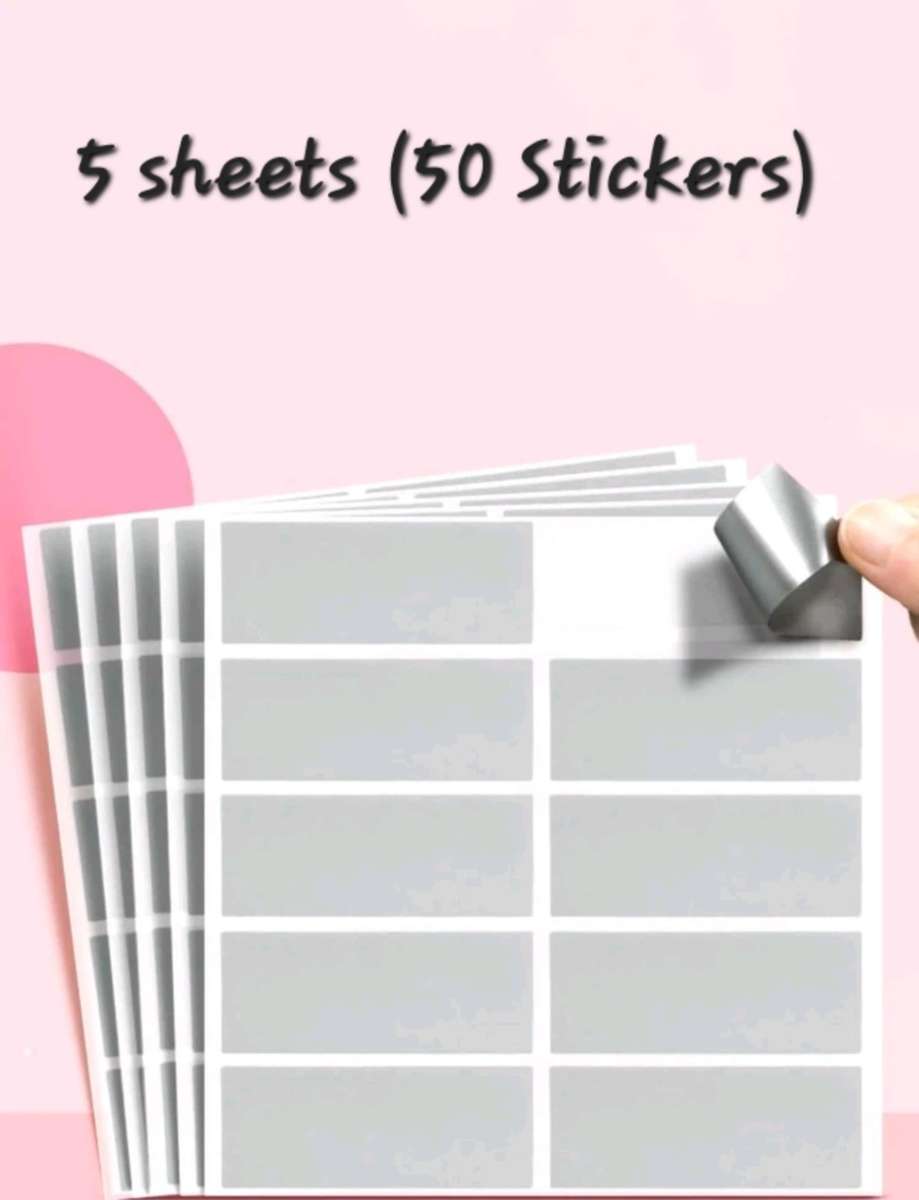 DIY Scratch & Win Stickers (50 Stickers/pkt)