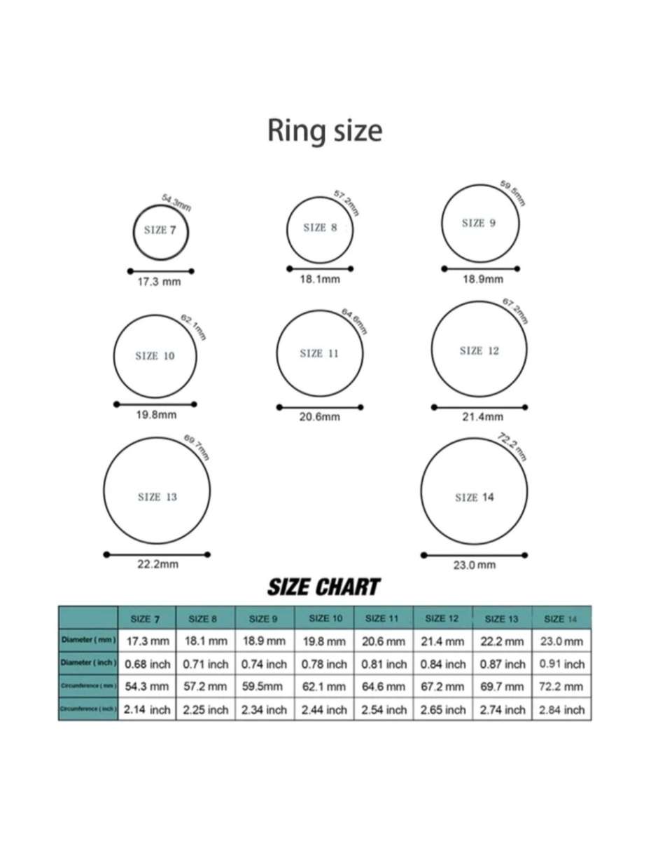 Silicone Rings (Available Sizes 10,11 or 12)