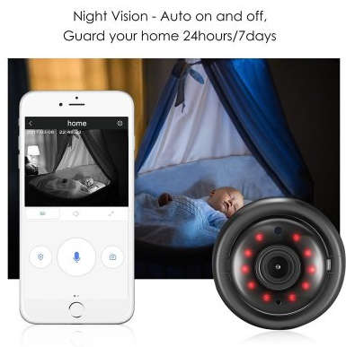 SPY/NANNY/BABY CAMERA -- WIFI -- FREE SHIPPING