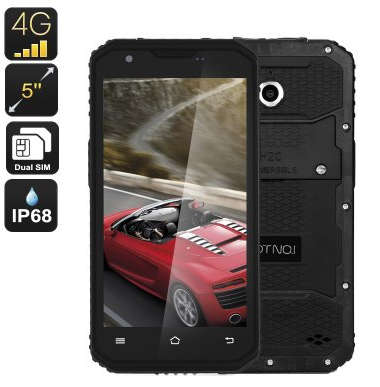 NO.1 M3 Rugged Android Phone - IP68, Quad-Core CPU, 2GB RAM, 4G, 13MP
