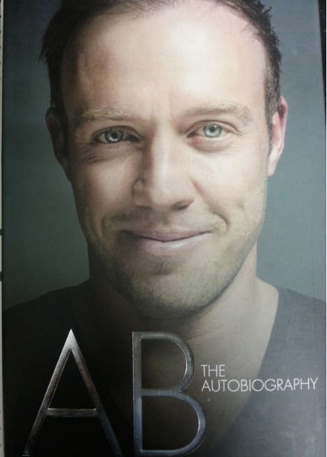 AB DE VILLIERS SIGNED AUTOBIOGRAPHY