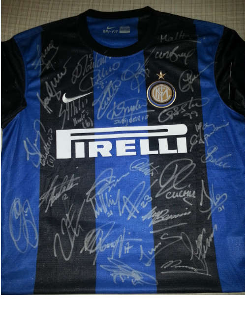 INTER MILAN SIGNED JERSEY - 2009/2010