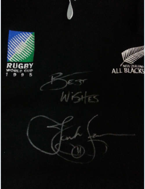 RUGBY WORLD CUP 1995 JERSEY SIGNED BY JONAH LOMU