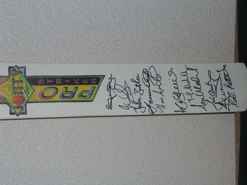 SIGNED PROTEAS BAT