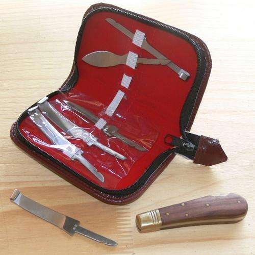 HOOF KNIFES IN BAG 6 BLADE