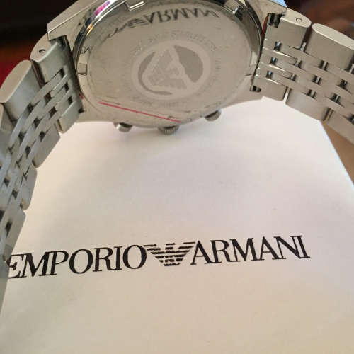 ***STUNNING EMPORIO ARMANI MENS CHRONOGRAPH***