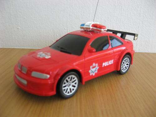 ONLY ONE LEFT.......  RADIO CONTROL RED POLICE CAR.
