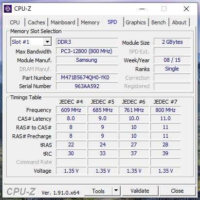 2GB DDR3 1600MHz PC3L-12800S SO-DIMM 204 Pin Samsung Branded Notebook Laptop Memory RAM