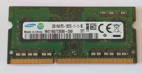 2GB DDR3 1600MHz PC3L-12800S SO-DIMM 204 Pin Samsung Branded Notebook Laptop Memory RAM