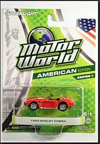 Greenlight Motor World - 1965 SHELBY COBRA - Series 5