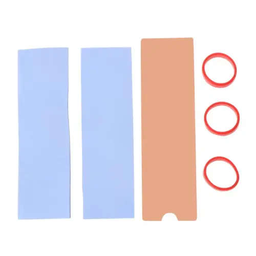 Pure Copper Heatsink Heat Sink Heat with Thermal Pads M.2 NGFF 22x80 PCI-E NvME SSD (1mm)