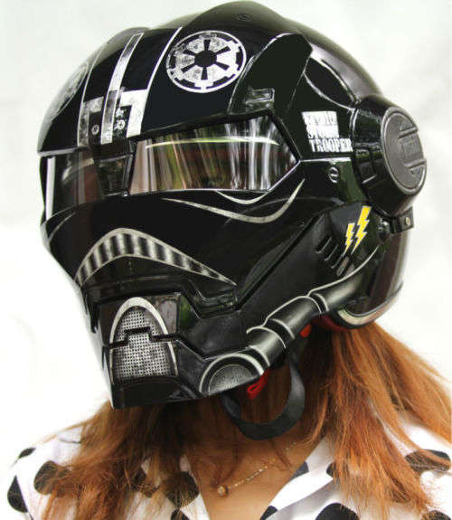Motorcycle helmet Open face