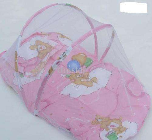 Mosquito Net Canopy bed for newborn baby