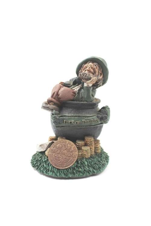 Set of Irish Leprechaun Figurines