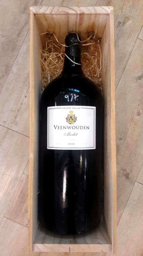 1 x 9 ltr bottle Veenwouden MERLOT 2012 Red Wine - RARE! RARE! RARE!!!