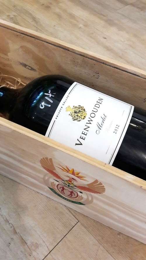 1 x 9 ltr bottle Veenwouden MERLOT 2012 Red Wine - RARE! RARE! RARE!!!