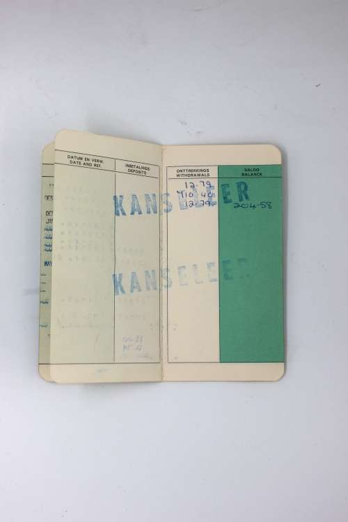 Rare early 1970`s TRUST BANK Savings Pass Book