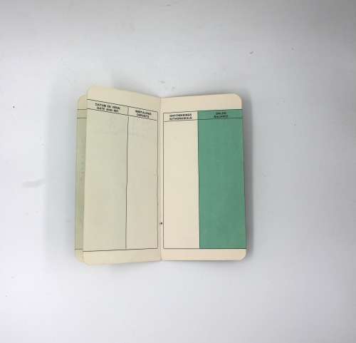 Rare early 1970`s TRUST BANK Savings Pass Book