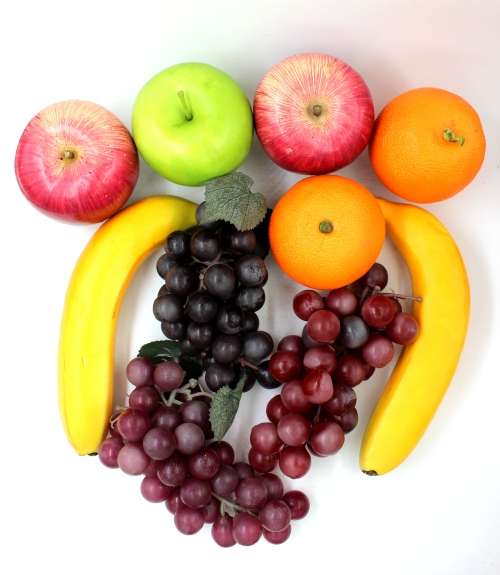 Set of Artificial Fruits