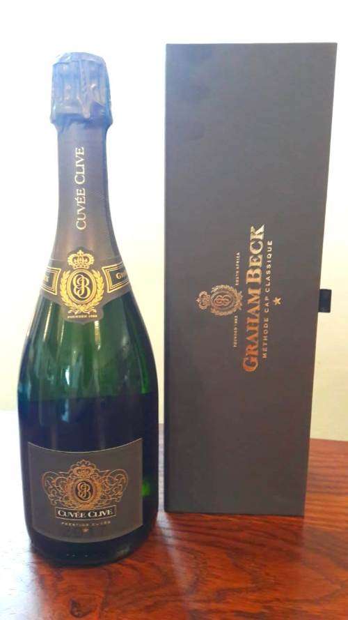 BARGAIN!!! Graham Beck Methode Cap Classique Cuvee Clive Vintage 2017 - Shop Priced from R 869+!!!