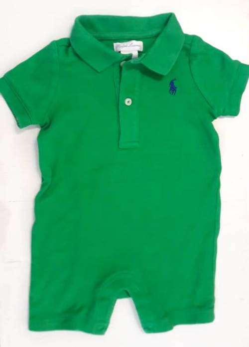 RALPH LAUREN POLO Short Sleeve Bodysuit for Boys 3- 6 months