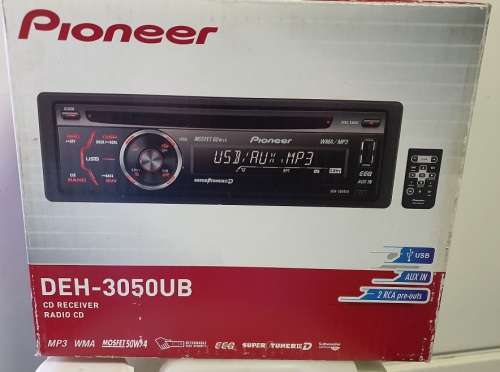 Pioneer DEH-3050UB Mp3 Cd Receiver with USB and remote
