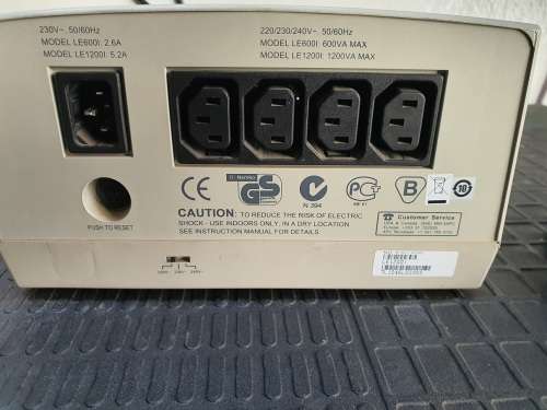 Line-R 1200VA automatic voltage regulator 230v