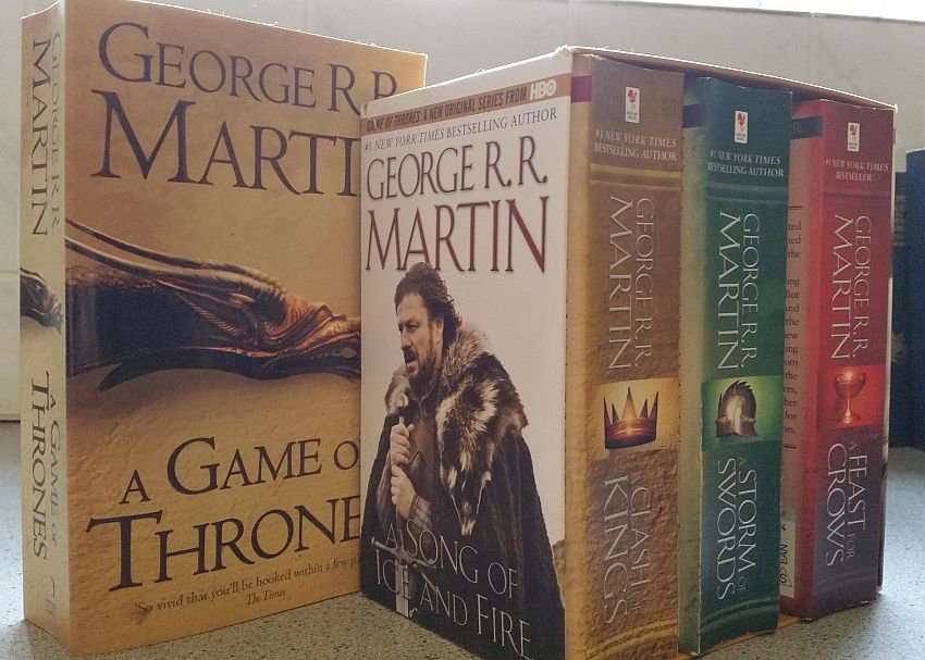 Game of Thrones first four books