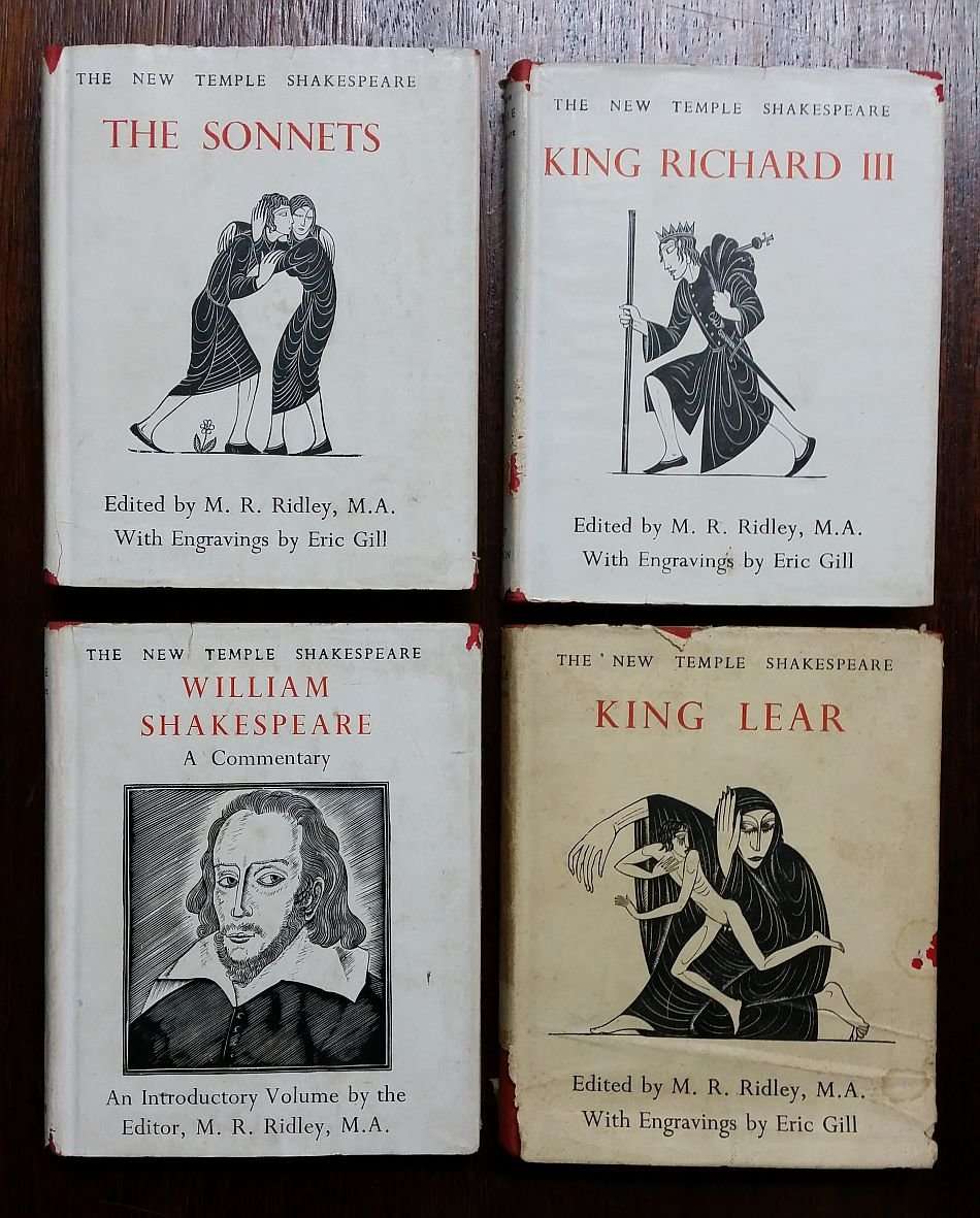 The New Temple Shakespear - Four booklets 1940's