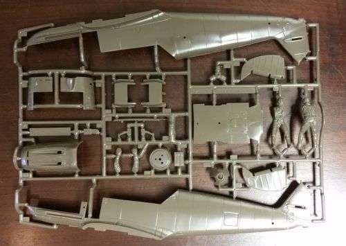 Vintage Matchbox Messerschmitt Bf/109E 1/32 Scale WWII German Fighter Plane