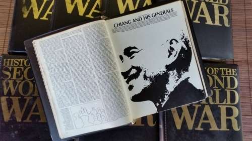 History of the Second World War Purnells Illustrated Encyclopedia 8 Volume Series