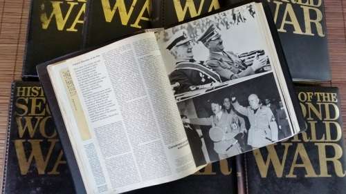 History of the Second World War Purnells Illustrated Encyclopedia 8 Volume Series