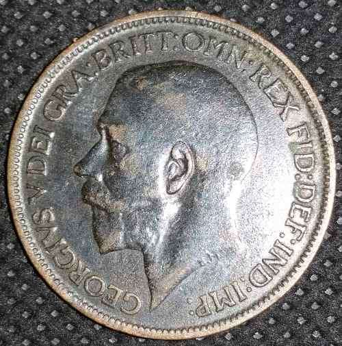 1916 Half Penny United Kingdom George V